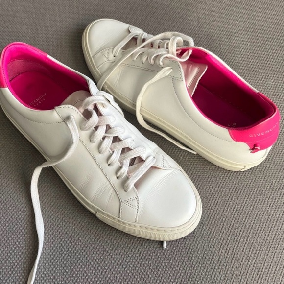Givenchy Urban Knot Street Sneakers Pink and White - Picture 4 of 7